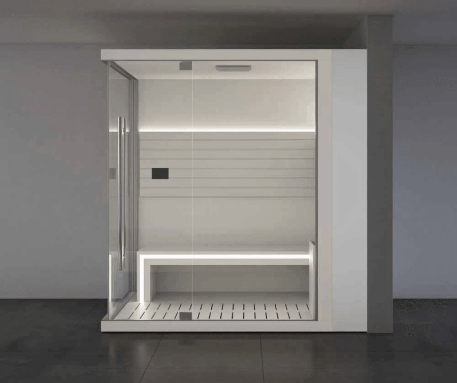 JACUZZI SASHA HAMMAM COM PORTA NO LADO LONGO