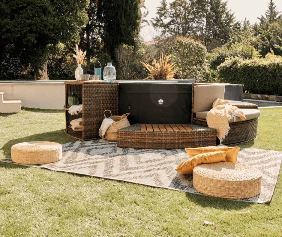 NetSpa Vita 4 plazas Mueble incluido