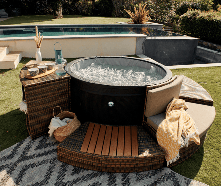 NetSpa Vita 4 plazas Mueble incluido