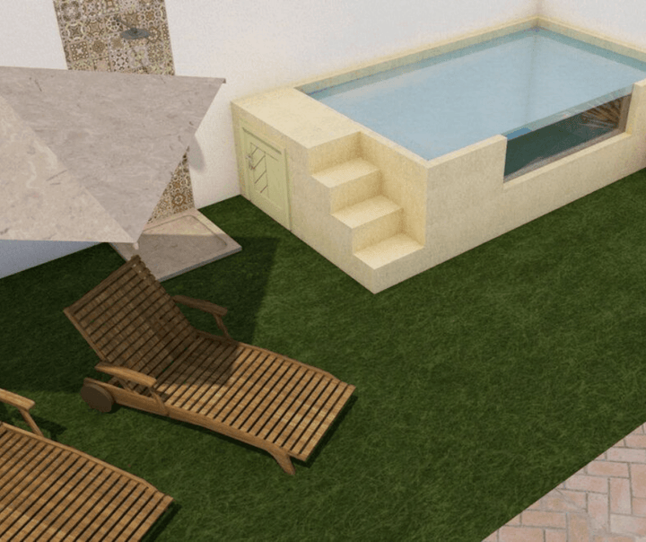 Compact Pool: Piscina Elevada de Acero Compacta