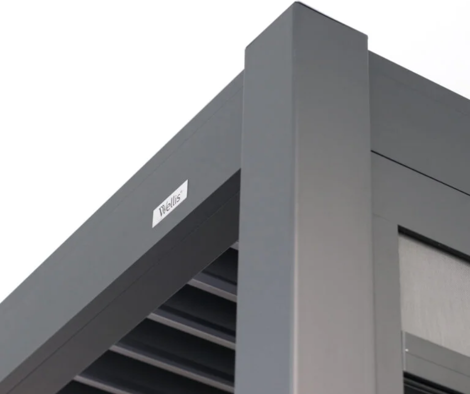 PERGOLA BIOCLIMATICA MOTIONFLEX 400 CON ILUMINACION LED BLANCA