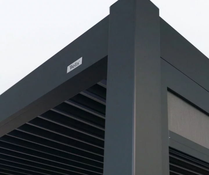 PERGOLA BIOCLIMATICA MOTIONFLEX 300 CON ILUMINACION LED BLANCA