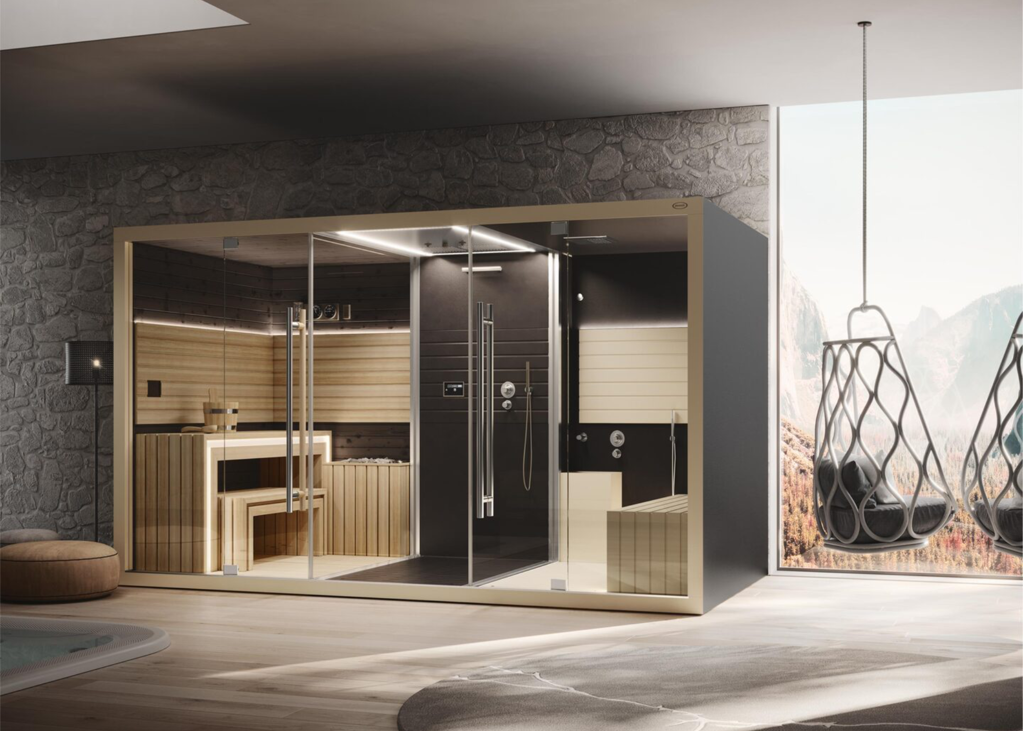Las saunas domésticas, al igual que las saunas profesionales, aportan numerosos beneficios para nuestro organismo, mejorando el sistema nervioso, la circulación y logrando que nuestra piel se vea más tersa y luminosa.