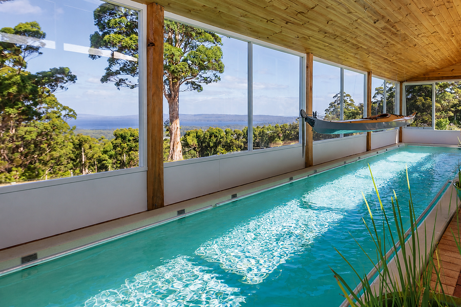 Piscina Lap Pool de Freedom Pools
