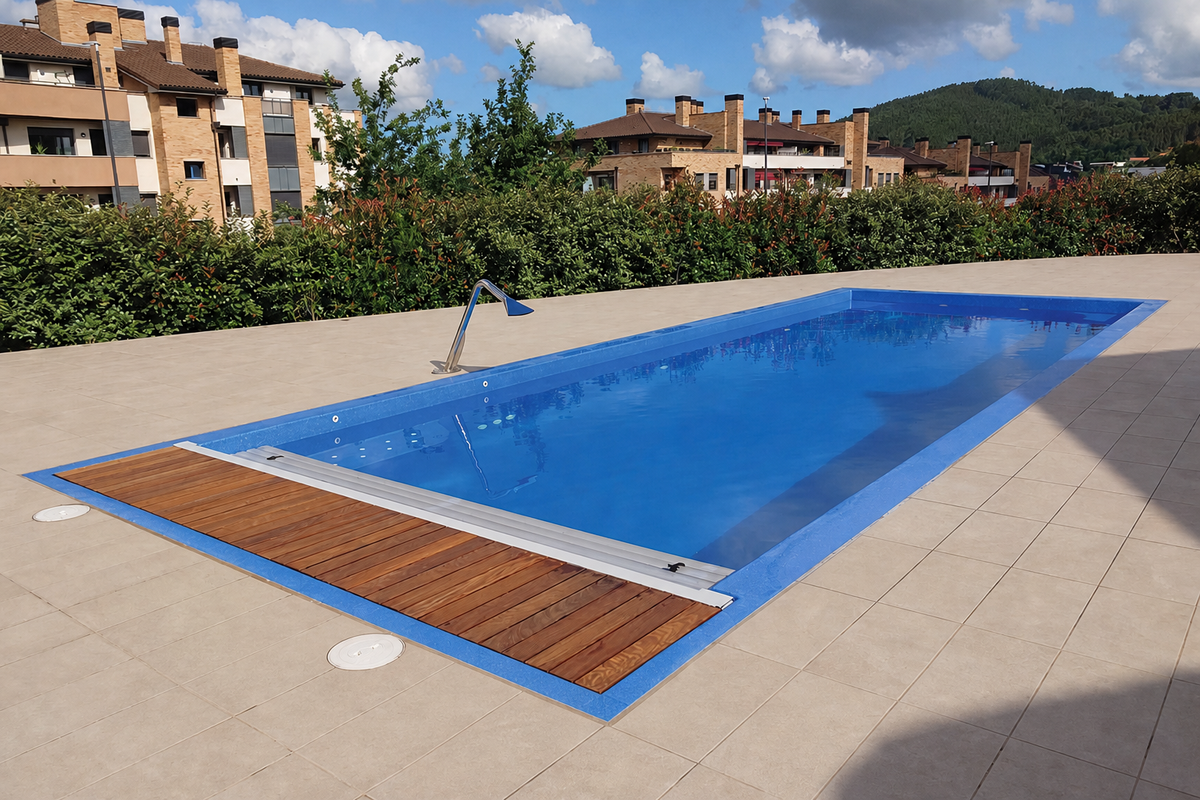 Piscina Platinum 10 Autocover de Freedom Pools
