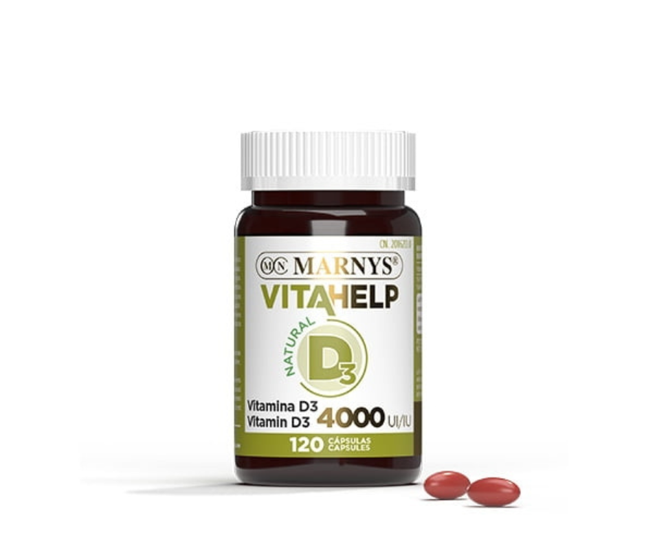 Marnys Vitamina D3 4000 UI Línea VITAHELP