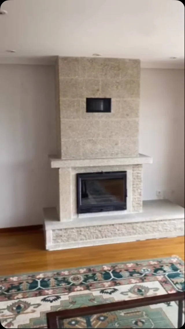 Chimenea terminada en una intervención profesional de ILMAS